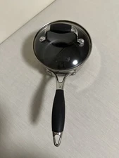 The Main Ingredients Signature 1 Quart Hard Anodized Nonstick Saucepan with Lid