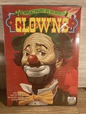 1980 Craft Master #24004 CLOWNS "Laugh Maker" Acrylic Paint By Number Unopened