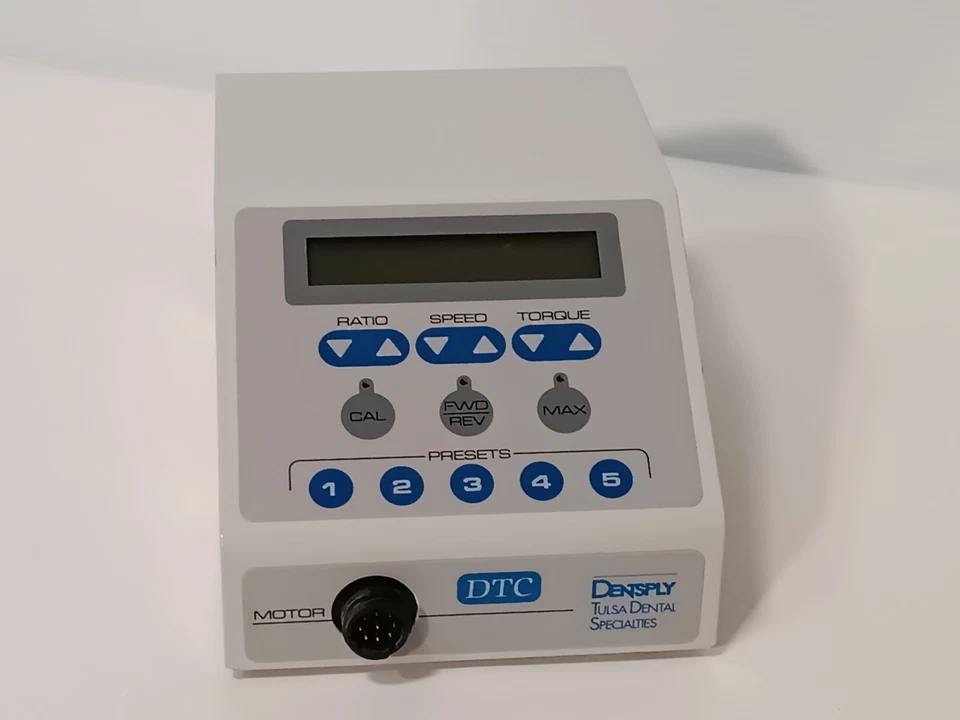 Dentsply AEU-25 Dental Motor Endo DTC Control con Aseptico 12855 pieza de mano Foto 2 de 4