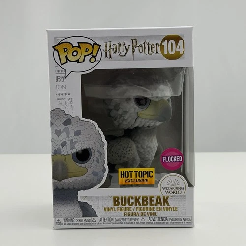 Funko Pop Buckbeak 104 Flocked Hot Topic Exclusive Harry Potter Figure