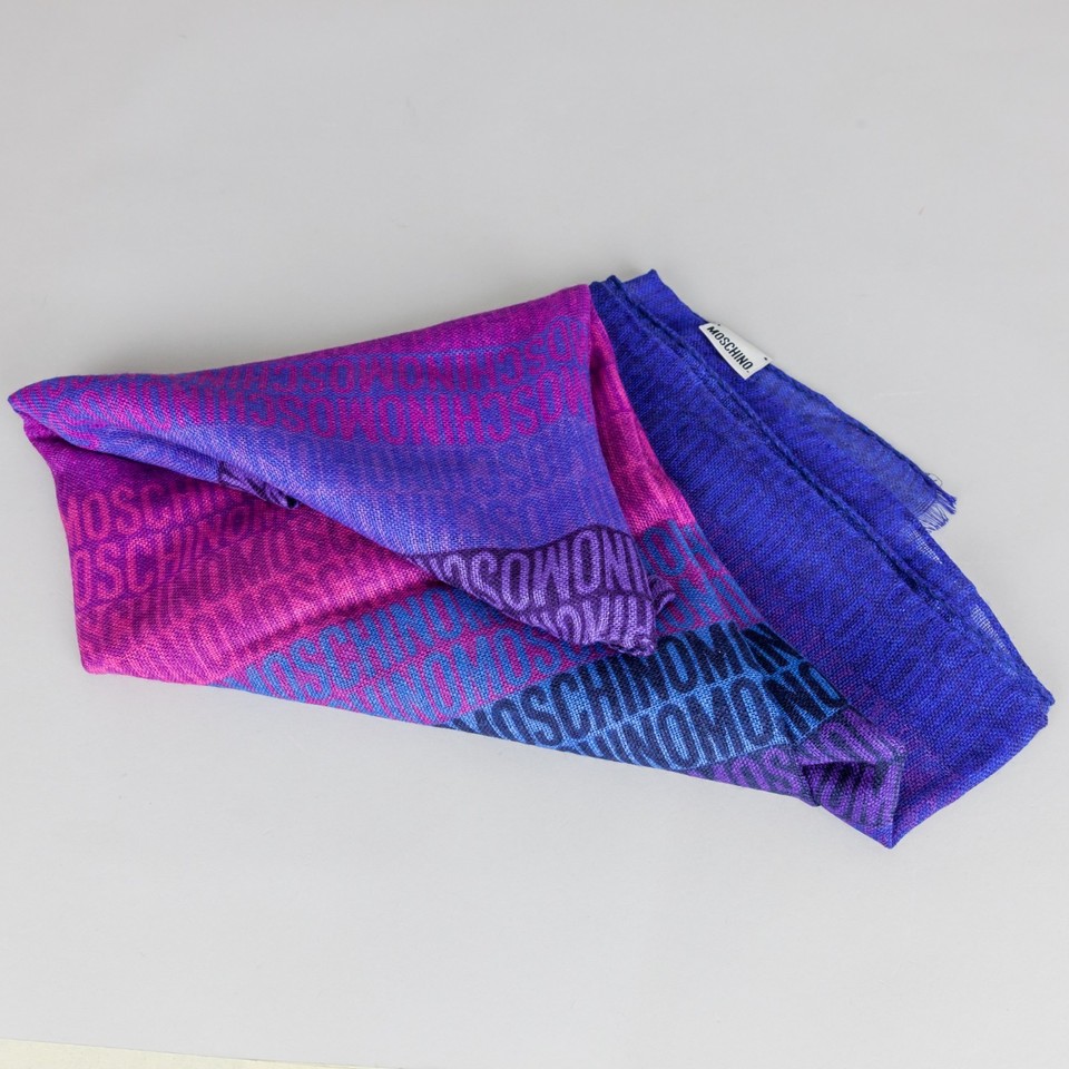 Sciarpa Donna In Puro Cotone Twill – Rosa E Grigio, Commercio Equo E Solidale (BAFTS), Tessuta A Mano, 180x80 Cm - 4