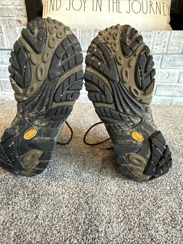 Merrell Mid Gore-Tex XCR Dark Earth Hiking Boots Shoes J87701 Men’s Size 11.5 - Picture 7 of 7