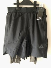 Image of Adidas 2 in 1 Power Shorts (Small) - NEW