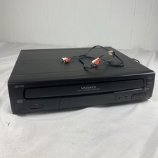 Magnavox CDC 725 Working 5-Disc Carousel CD Changer Black No Remote TESTED Video