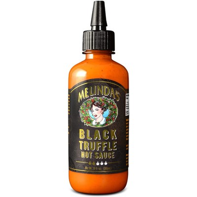Melindas Black Truffle Hot Sauce 12oz Bottle 1 Pack