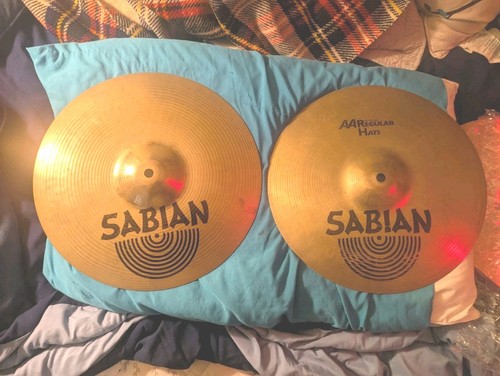 Sabian Regular Hats 13 In Good Shape