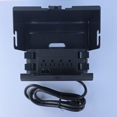Belkin Power Block Surge Protector 8-Outlet Cord Organizer B2B094-06 Black 6ft