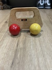 BRIO multicolor Toy-Wooden-Has Wheels-Works Good Condition