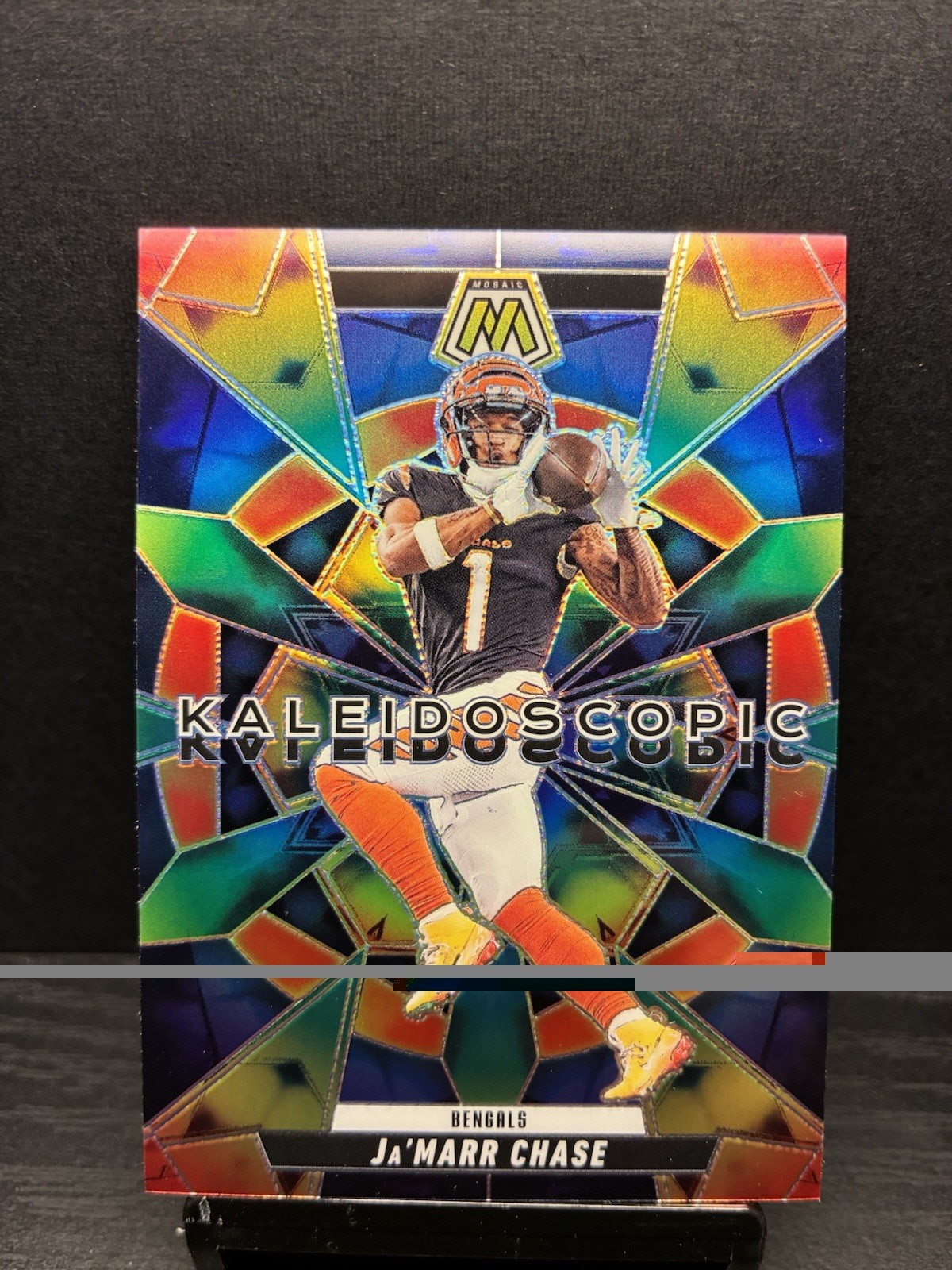2025 Panini Mosaic Kaleidoscopic Jamarr Chase SSP CASE HIT