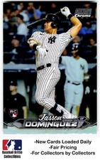 2024 Topps Stadium Club Jasson Domínguez Chrome Refractor RC Rookie Yankees