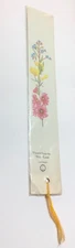 FLOWERS FROM THE HOLY LAND BOOKMARK - Jerico View - Vintage