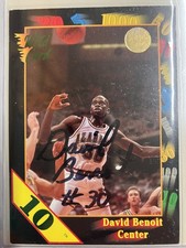 Alabama Basketball David Benoit Signed card 
