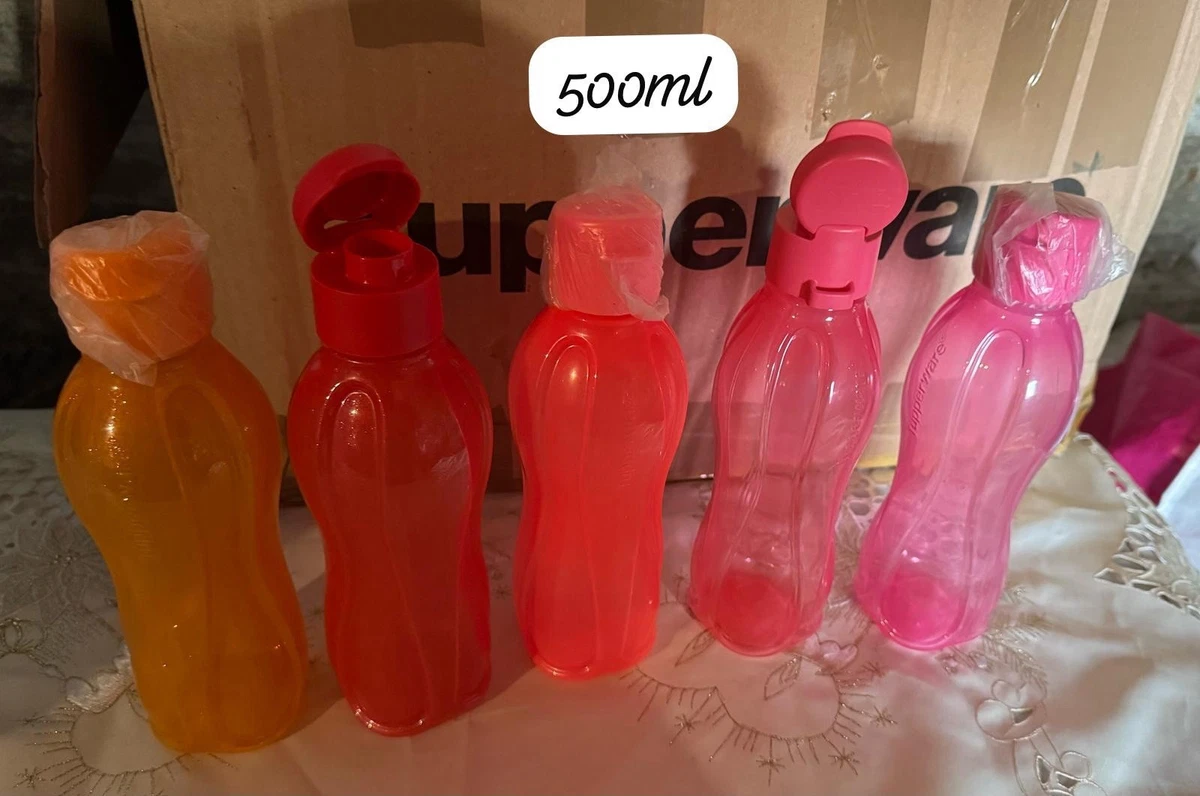 Tupperware To Go Eco Borraccia 1000 Ml Con Tappo A Vite – Giallo – Lavabile In Lavastoviglie – Originale - 5