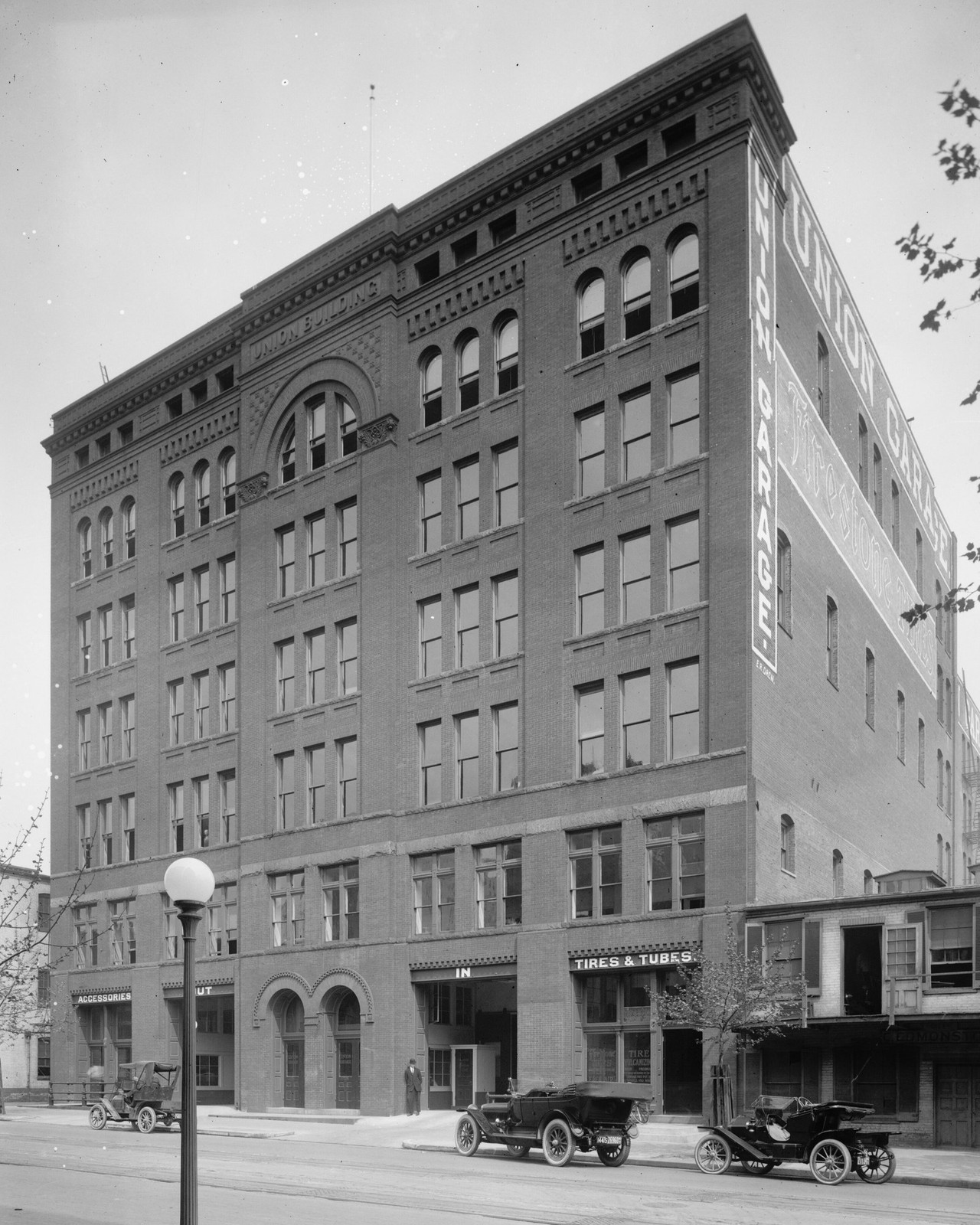 Union Buildng Union Garage Vintage Americana 1910 8x10 Photo Reprint No Frame | eBay