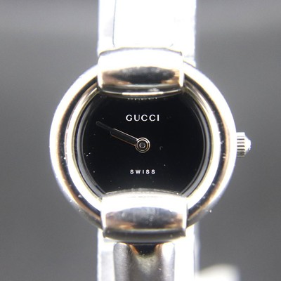 GUCCI 腕時計 1400 L ブラック Gucci 1400L Women's Black Wristwatch for sale online | eBay