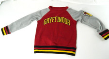 Harry Potter Gryffindor Sweater Kids XXS Red Gray Long Sleeve Universal Studios