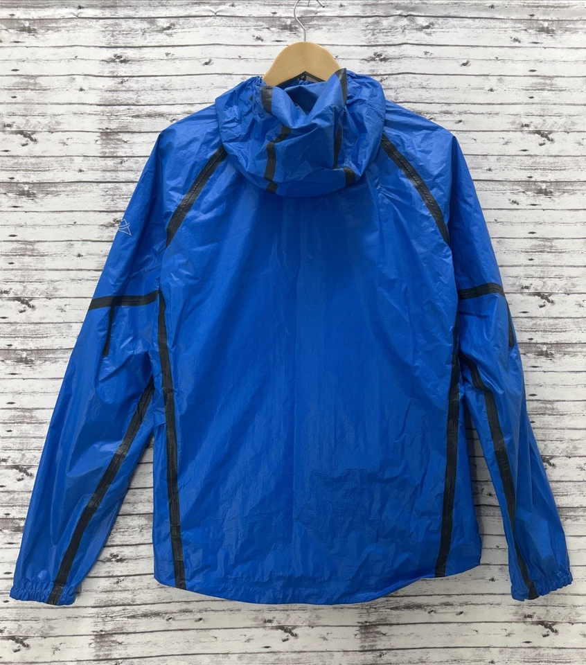 Columbia MONTRAIL OUTDRY Chaqueta de Lluvia Para Mujer Talla Pequeña Azul Senderismo Aire Libre Foto 2 de 4