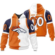 Denver Football Team Broncoss Hoodie ,Unisex Adults S-5XL