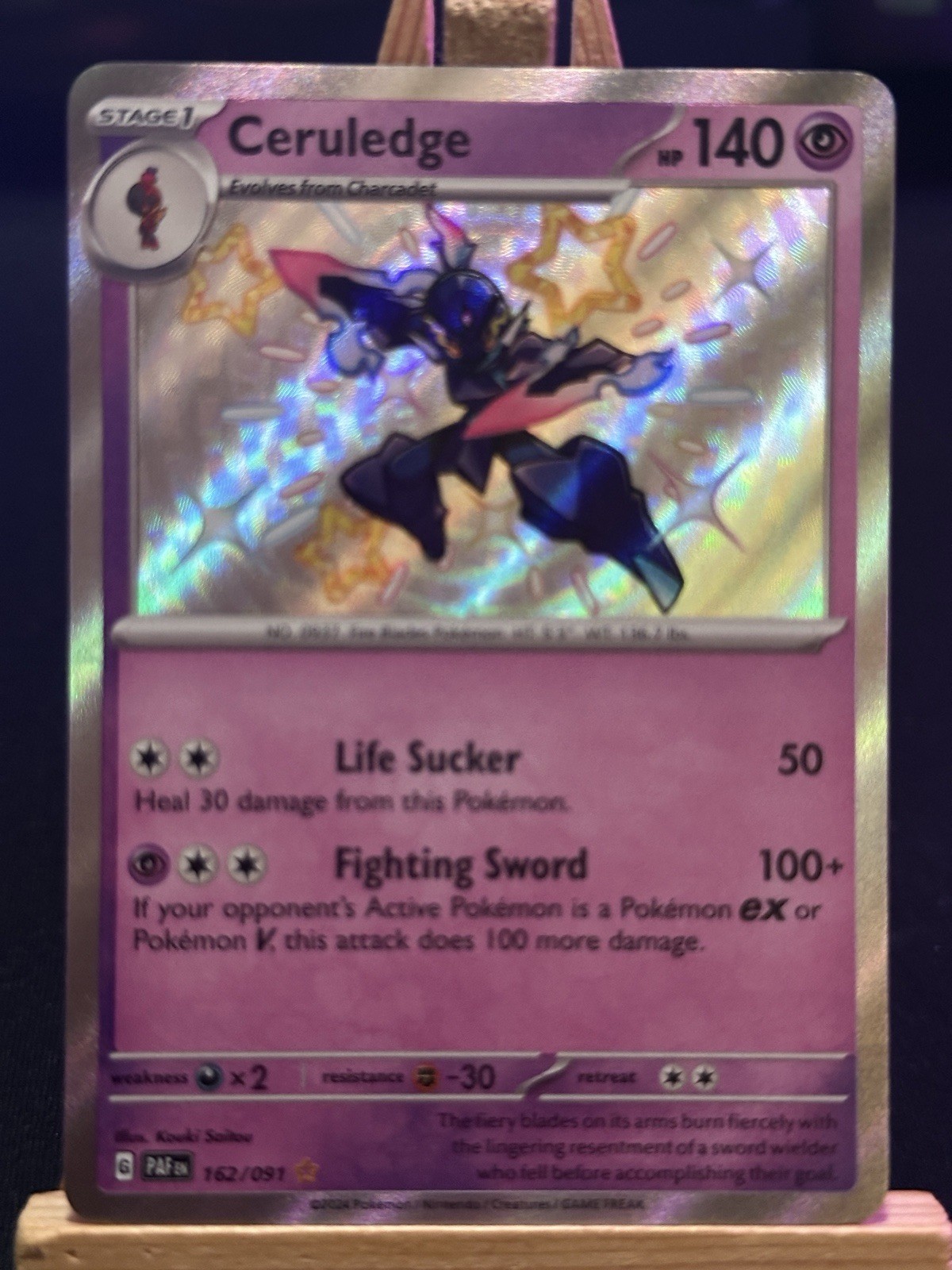 Ceruledge 162/091 SV: Paldean Fates