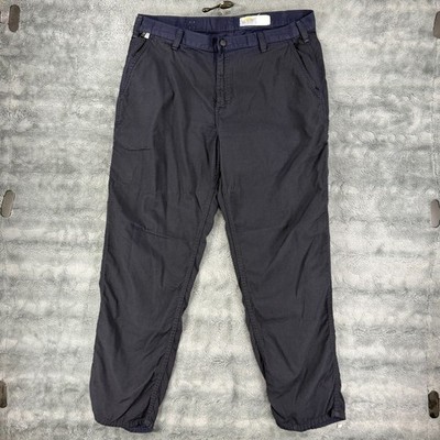 Carhartt Utility Pants Mens 38x34 Blue Flame Resistant FR Workwear 73478-20