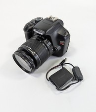 Canon EOS Rebel T3 Digital SLR Camera w/18-55mm Lens  DC Coupler No Cap or Batt