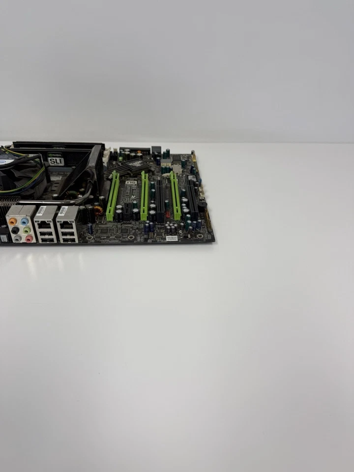 Placa madre EVGA nForce 780i SLI FTW LGA775 DDR2 ATX + ventilador de refrigeración | probado funcionando Foto 4 de 4