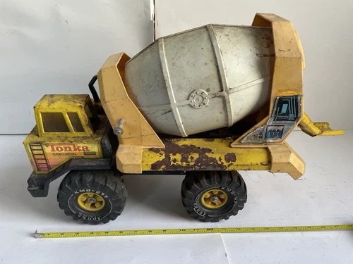 Vintage Turbo Diesel TONKA Cement Mixer (14)