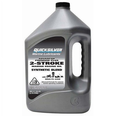 2-Cycle Outboard Oil Synthetic Blend 1 Gallon Provides Superior Lubrication
