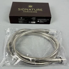 Signature Hardware SHH1010PN 60" Stretchable Hand Shower Hose - Polished Nickel