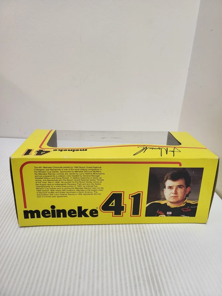 NASCAR REVELL MONOGRAMA 1994 #41 JOE NEMECHEK CHEVY MEYKE LUMINA ESCALA 1/24 Foto 2 de 2