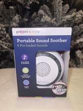 Portable Sound Soother Baby Sleep Machine Project Nursery Glow Buttons New