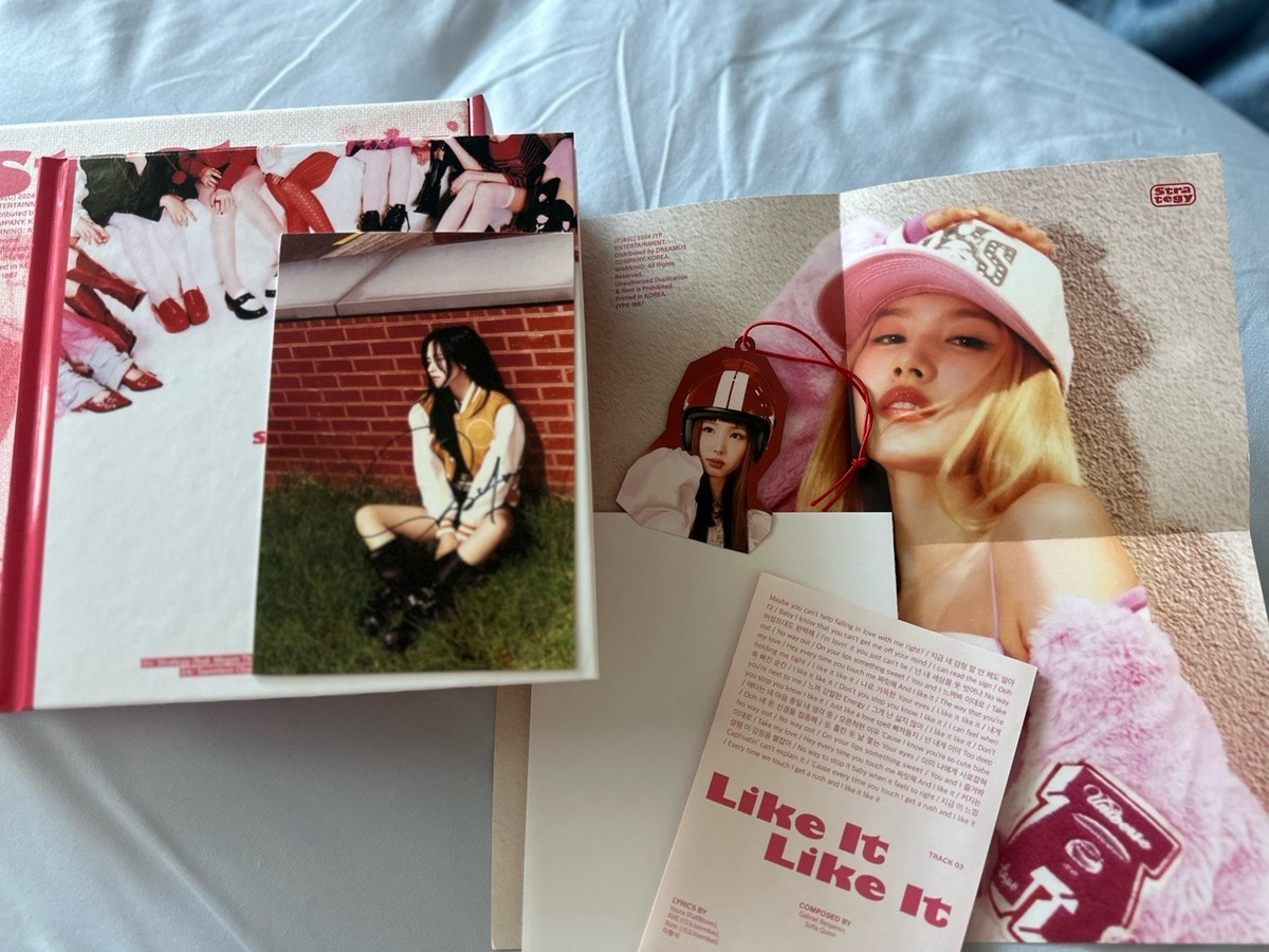 Twice Official Strategy Signed Album MINA - Includes Postcard