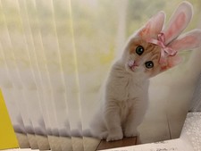 EASTER AVANTI GREETING CARDS New w/Envelopes LOT 8 "LOVES YOU" GREAT DEAL