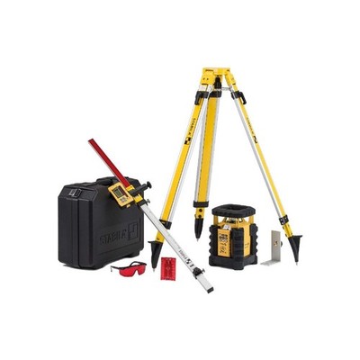 Stabila 05700 TR LAR 350 Self-Leveling Rotary Laser 9-Piece Kit