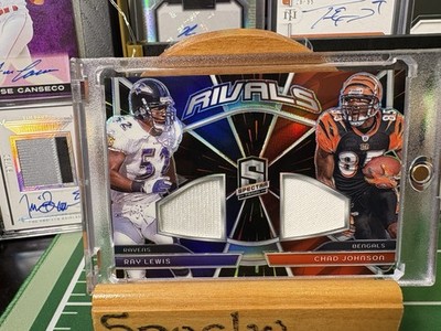 2024 Panini Spectra - Rivals Dual Patches Ray Lewis, Chad Johnson /75