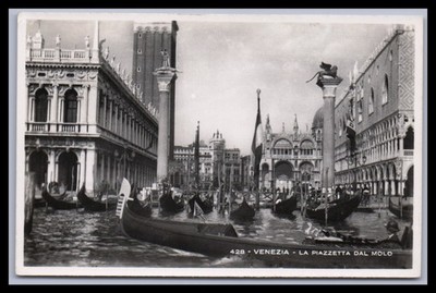 Ansichtskarte Venezia Venedig / La Piazetta dal Molo - Italien