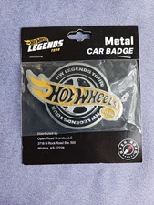 Hot Wheels 2025 Legends Tour Metal Car BADGE HTF
