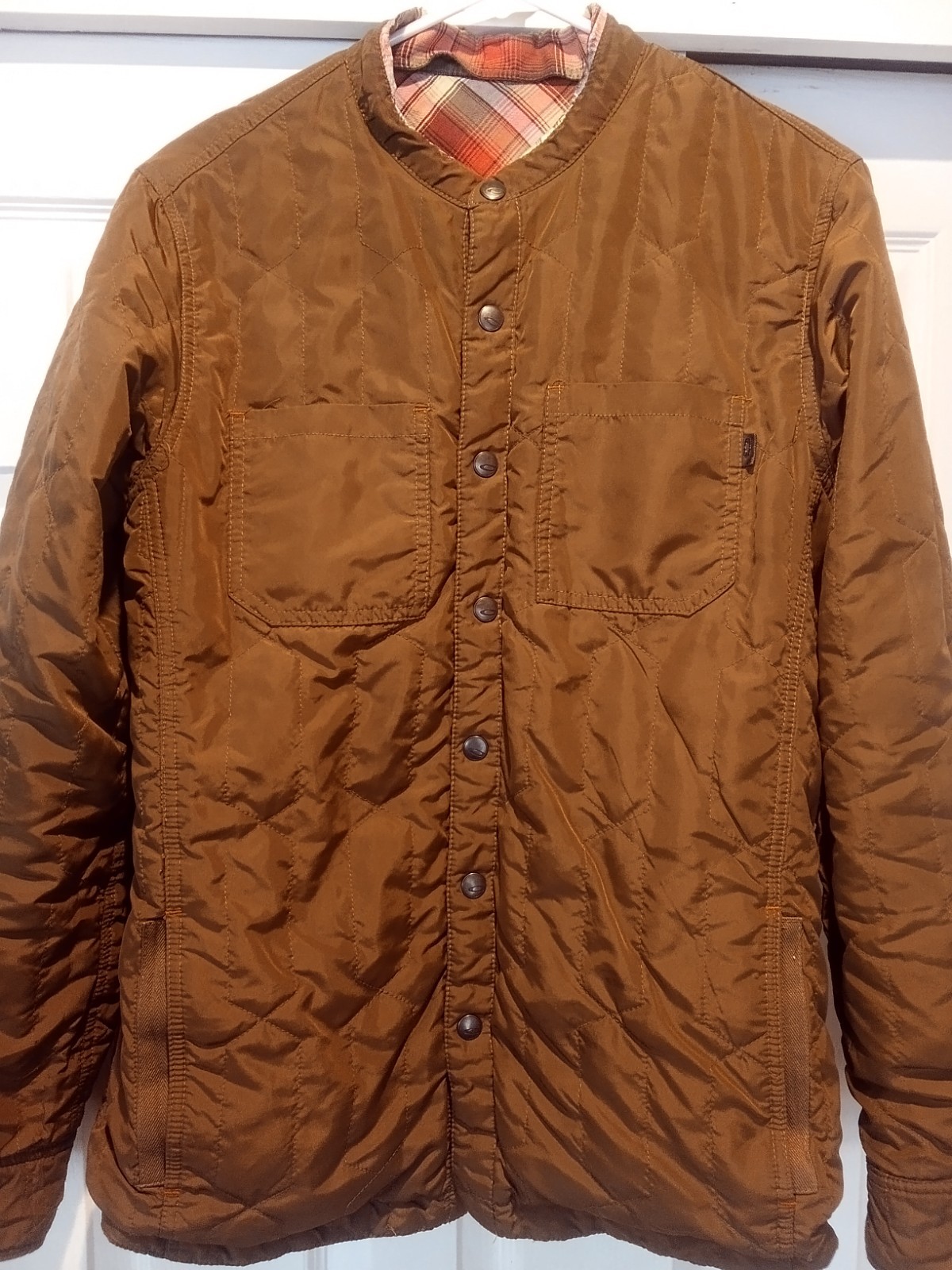 Oakley Reversible Insulated Snap Button Plaid Shi… - image 7