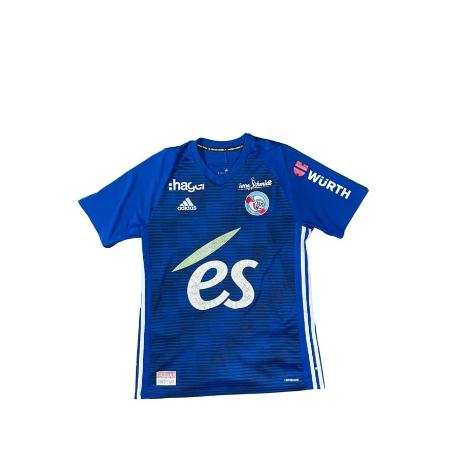 Maillot De Foot Vintage Forclum Strasbourg N°11 - Années 2000 - Taille L (Bon état)