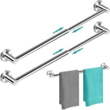 Towel Racks for BathroomAdjustable Towel Holder13.18inch24inch Sturdy and Rus...