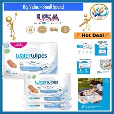 Sensitive Baby Wipes 3-Pack 180 Count Unscented Hypoallergenic Water-Based