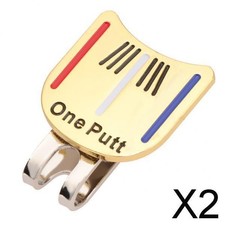 2xgolf Clip Ballmarker für Golf Visier   Ein...