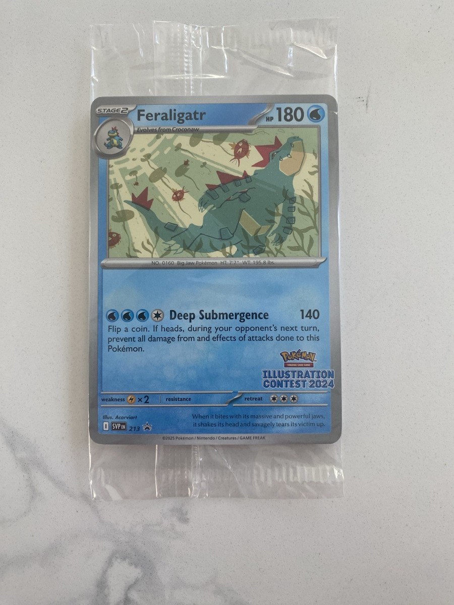 Pokémon Illustration Contest 2024 Sealed Promo Cards (SVP213