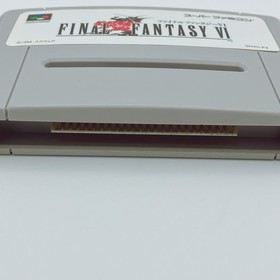 FF Final Fantasy VI 6 Nintendo Super Famicom SFC SNES Japanese Tested Box Manual