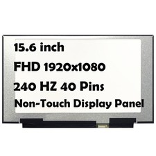 15.6" for MSI GS66 Stealth 11UE-007 FHD 40Pin 240HZ LCD Non-Touch Screen Display