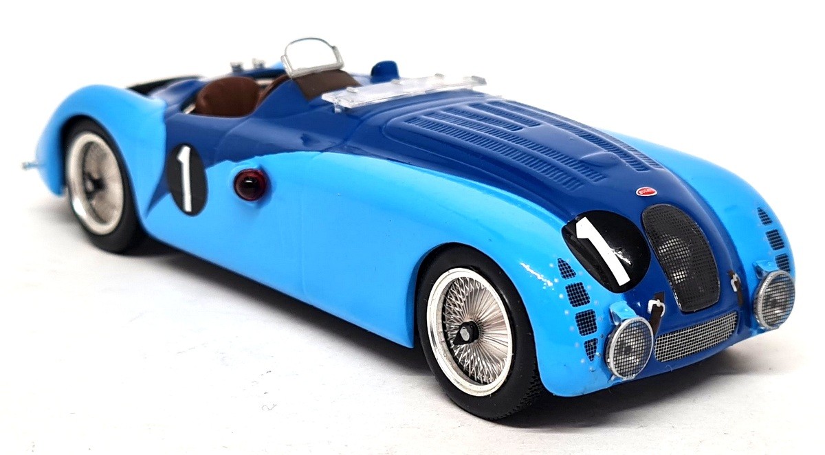 Ixo 1/43 - Bugatti 57G #1 Le Mans 1937 Labric / Veyron Diecast Model Car