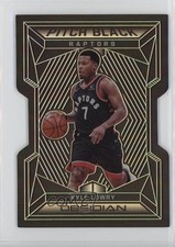 2019-20 Panini Obsidian Pitch Black Electric Etch Green 23/25 Kyle Lowry #24 3d3