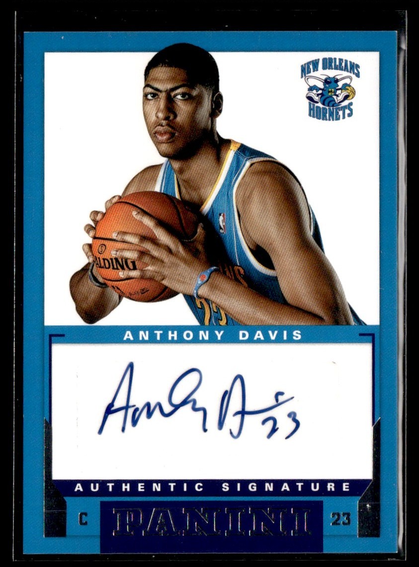 2012-13 Panini Anthony Davis RC Auto #7