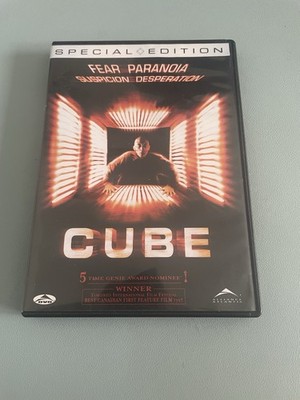Cube (DVD, 1997) Special Edition Sci-Fi Horror Cult Very Rare OOP Region 1