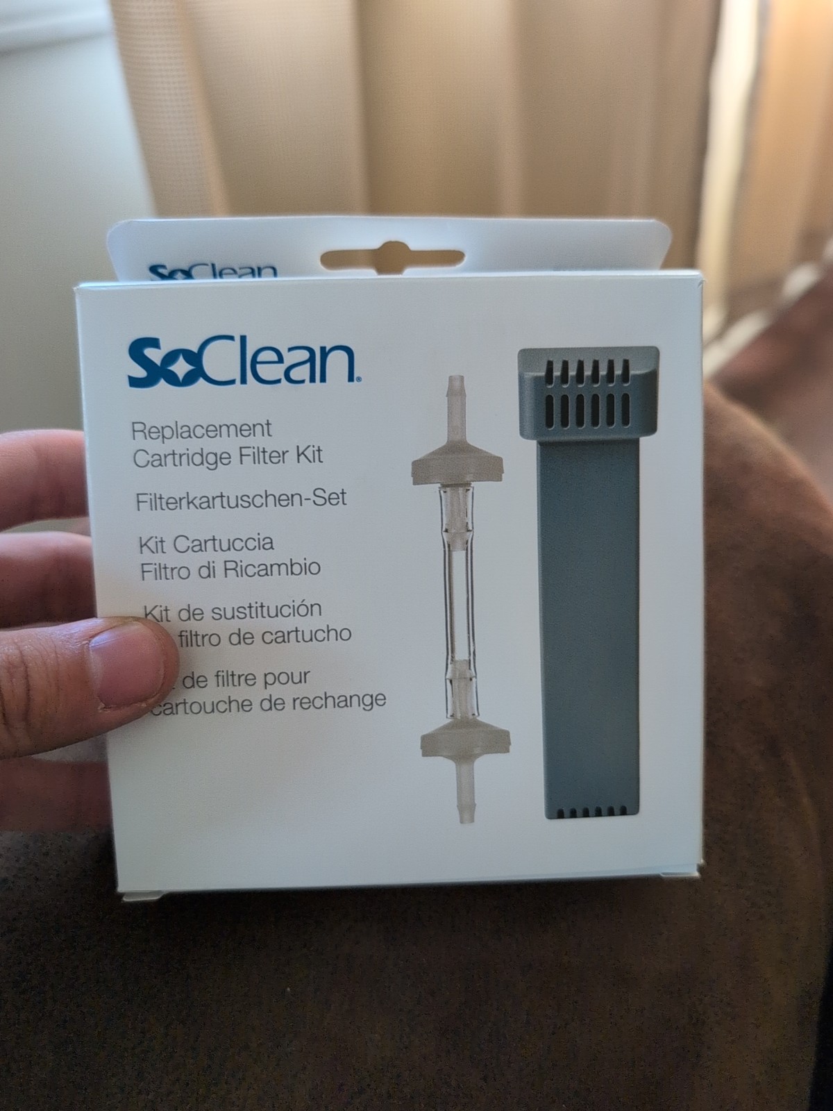 Soclean Check Valve SoClean 2 Cartridge Filter Kit and Check Valve Replacement New, SC1200